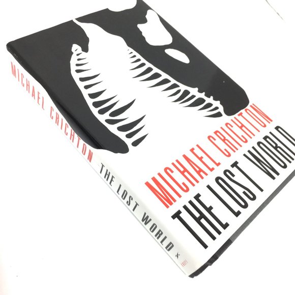 The Lost World Michael Crichton Hardback EUC - Picture 3 of 9